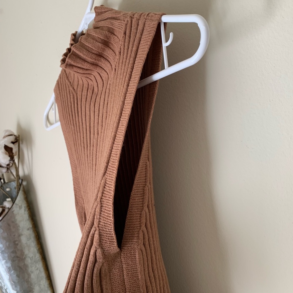 Anthropologie Moth Sleeveless Ribbed Mock Neck Top - Picture 7 of 8